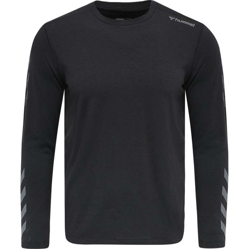 T Shirts Hummel Mace Ls Homme Noir | 946414-069