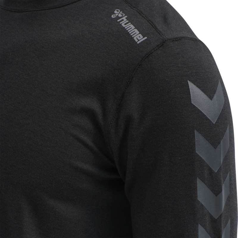 T Shirts Hummel Mace Ls Homme Noir | 946414-069