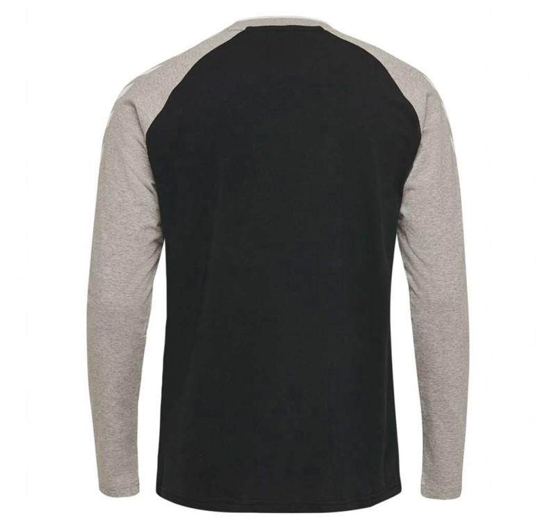 T Shirts Hummel Mark L/S Homme Noir | 732521-281