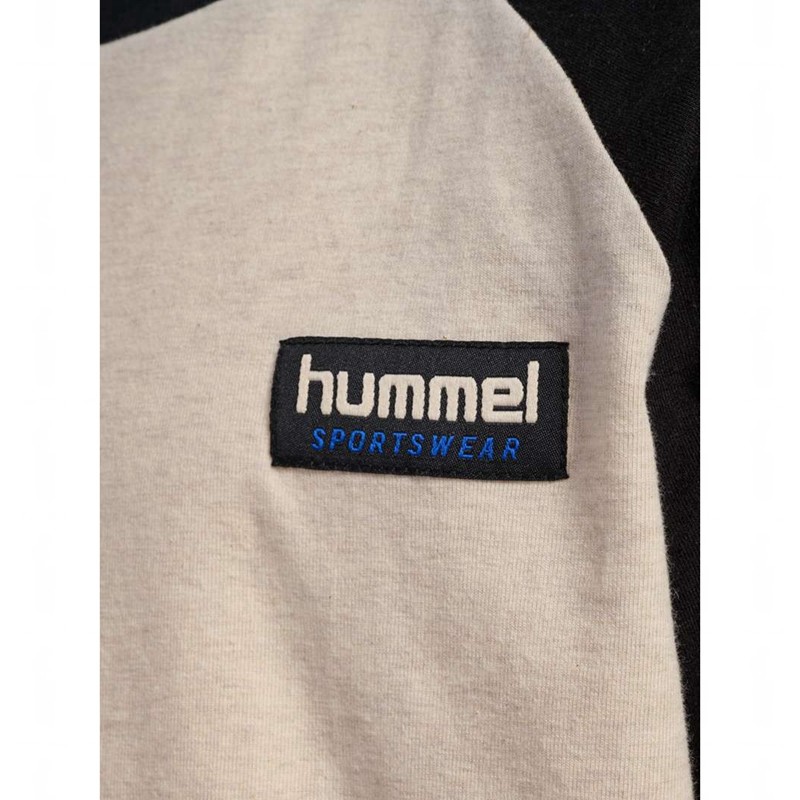 T Shirts Hummel Melvin L/S Enfant Noir | 182097-168