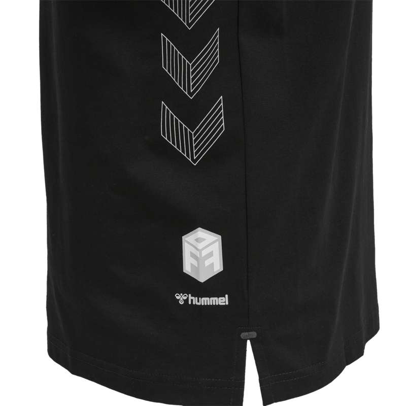 T Shirts Hummel Move Grid Cotton S/S Homme Noir | 003441-288