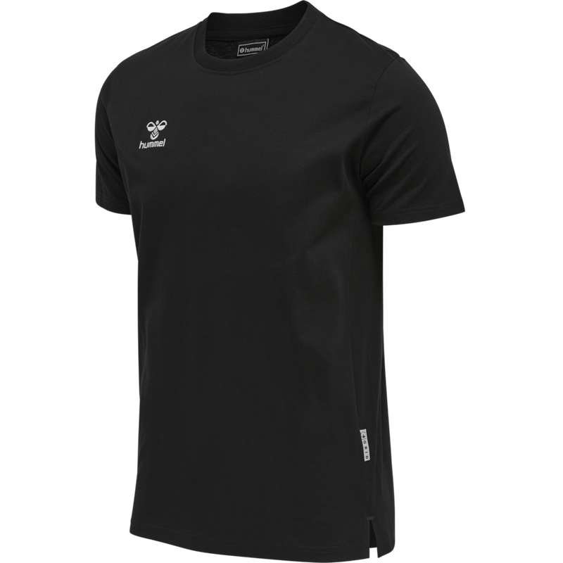 T Shirts Hummel Move Grid Cotton S/S Homme Noir | 003441-288