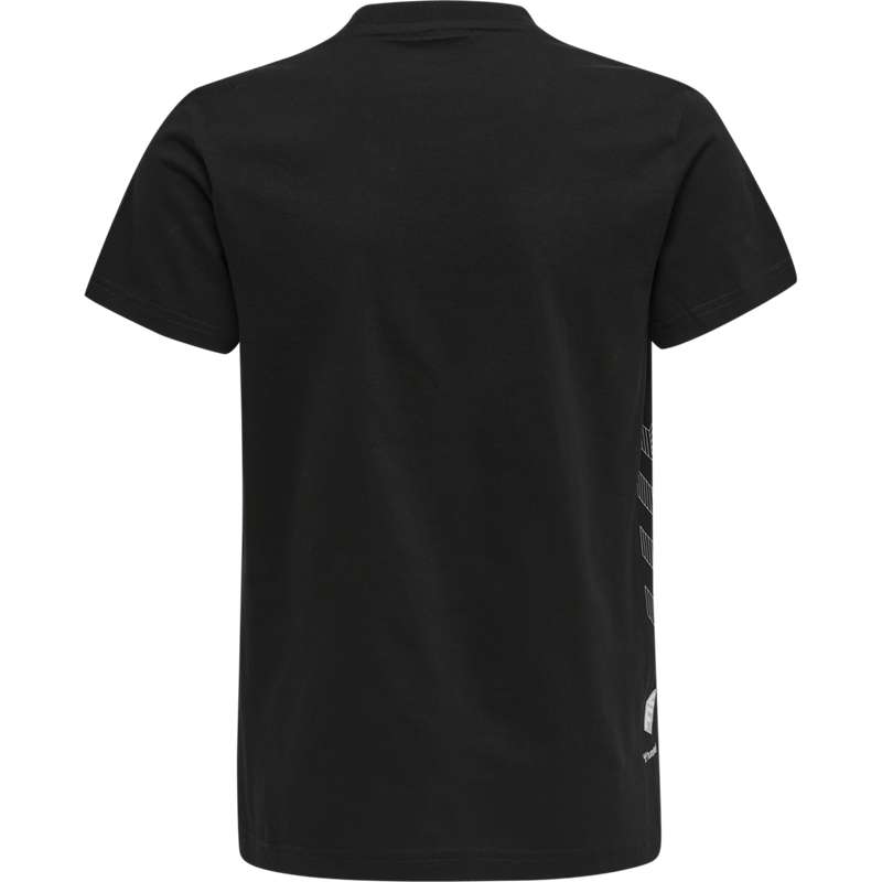 T Shirts Hummel Move Grid Cotton S/S Kid Enfant Noir | 243856-788