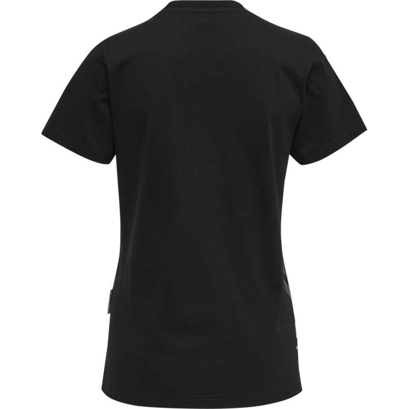 T Shirts Hummel Move Grid Cotton S/S Wom Femme Noir | 408087-138