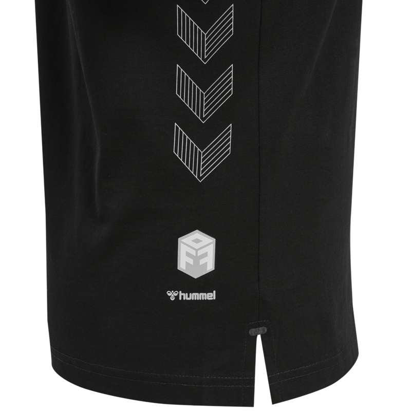 T Shirts Hummel Move Grid Cotton S/S Wom Femme Noir | 408087-138