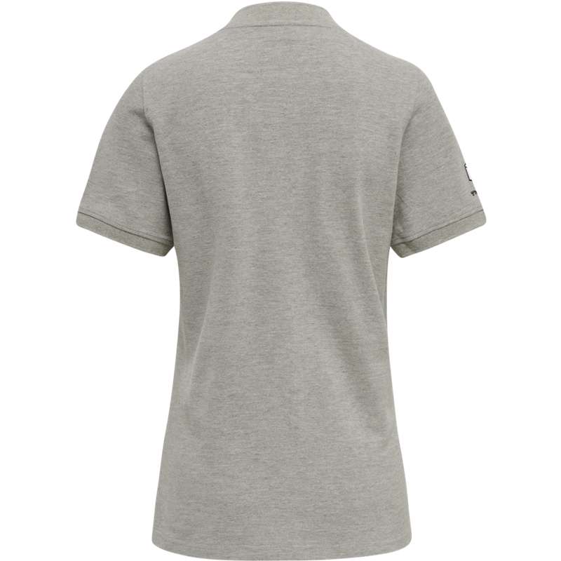 T Shirts Hummel Move Grid Polo Femme Grise | 640065-451
