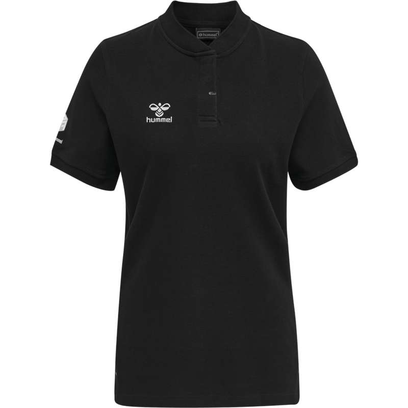 T Shirts Hummel Move Grid Polo Femme Noir | 632894-143