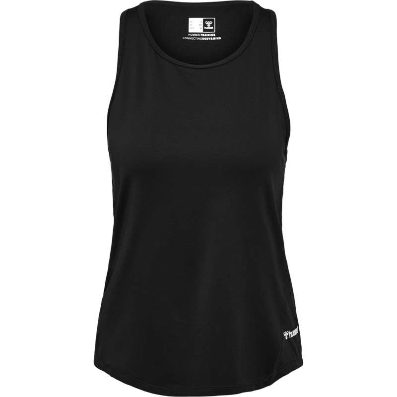 T Shirts Hummel Mt Aura Mesh Femme Noir | 272938-365