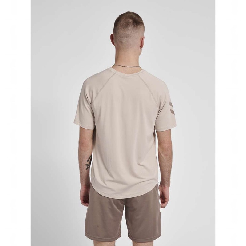 T Shirts Hummel Mt Laze Homme Beige | 206319-231