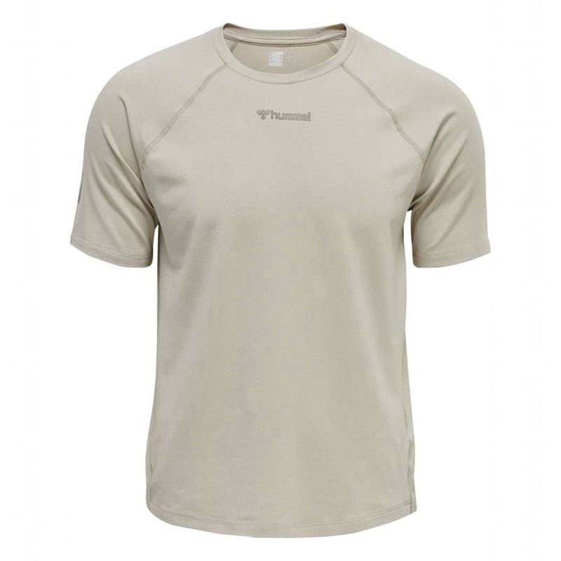 T Shirts Hummel Mt Laze Homme Beige | 206319-231