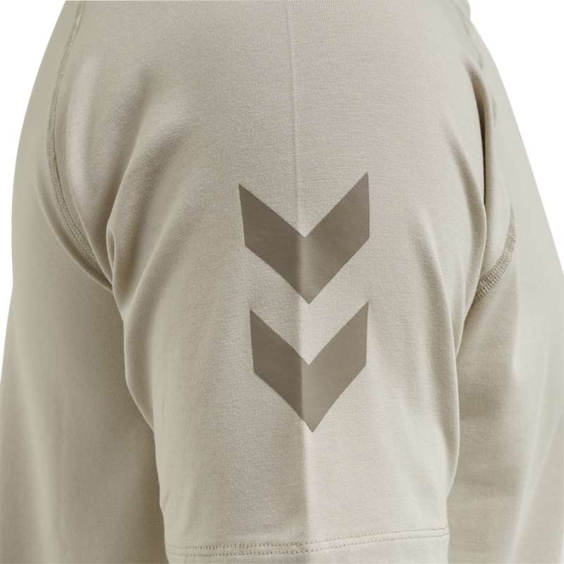T Shirts Hummel Mt Laze Homme Beige | 206319-231