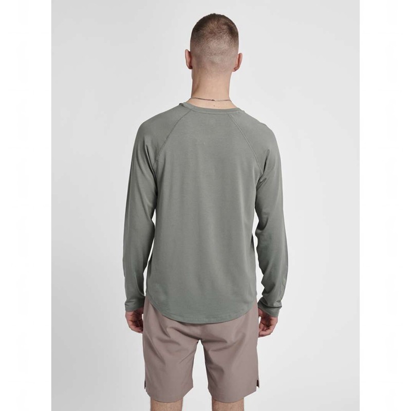 T Shirts Hummel Mt Laze L/S Homme Grise | 525996-463