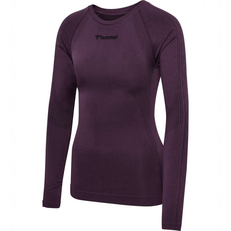 T Shirts Hummel Mt Shaping Seamless L/S Femme Violette | 635415-044