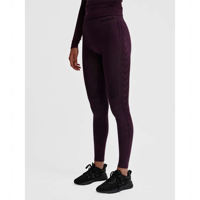 T Shirts Hummel Mt Shaping Seamless Mw Femme Violette | 541603-629