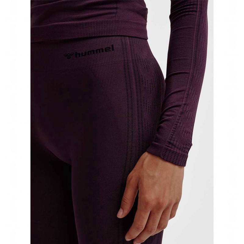 T Shirts Hummel Mt Shaping Seamless Mw Femme Violette | 541603-629
