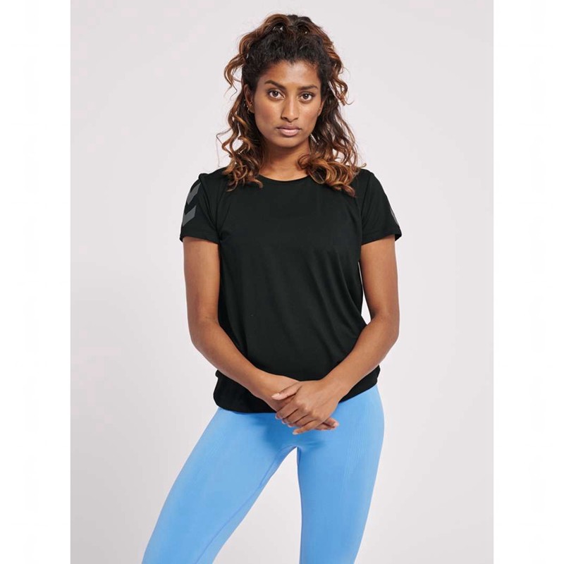 T Shirts Hummel Mt Taylor Femme Noir | 978831-541
