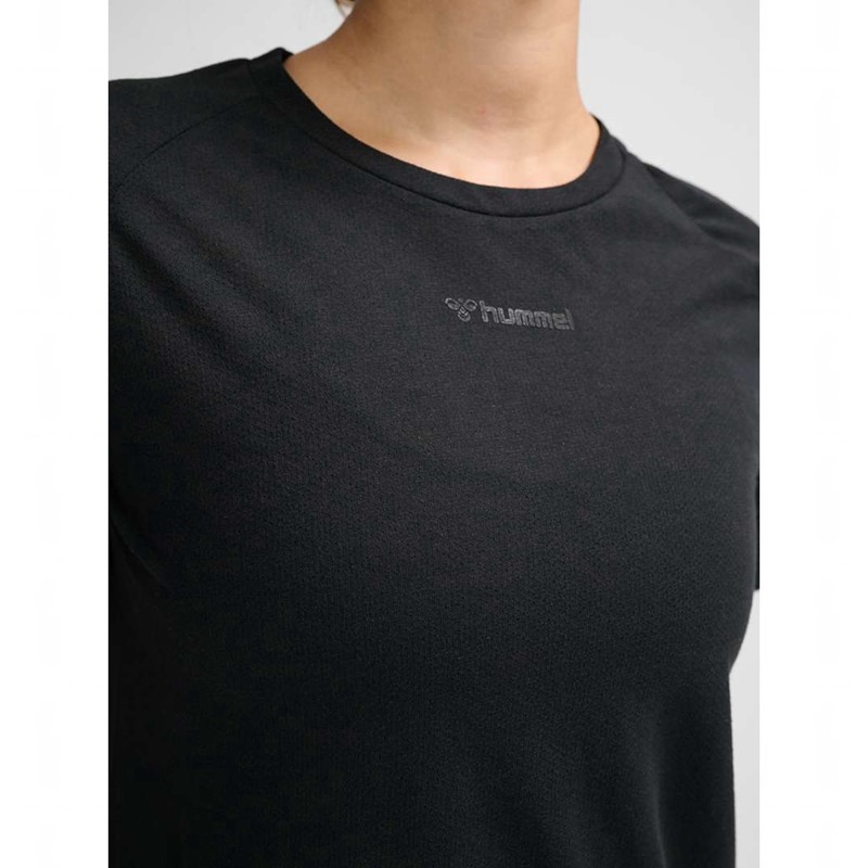 T Shirts Hummel Mt Vanja Femme Noir | 143894-946
