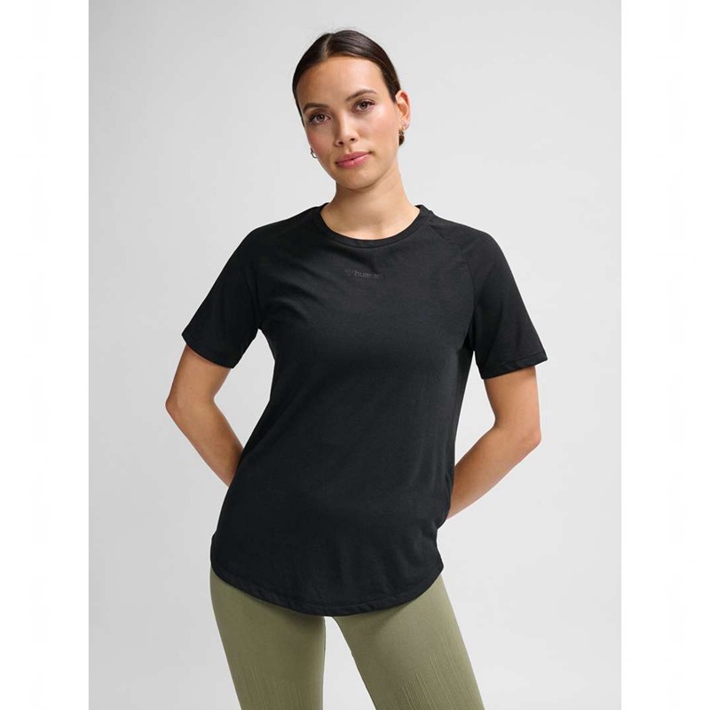 T Shirts Hummel Mt Vanja Femme Noir | 143894-946