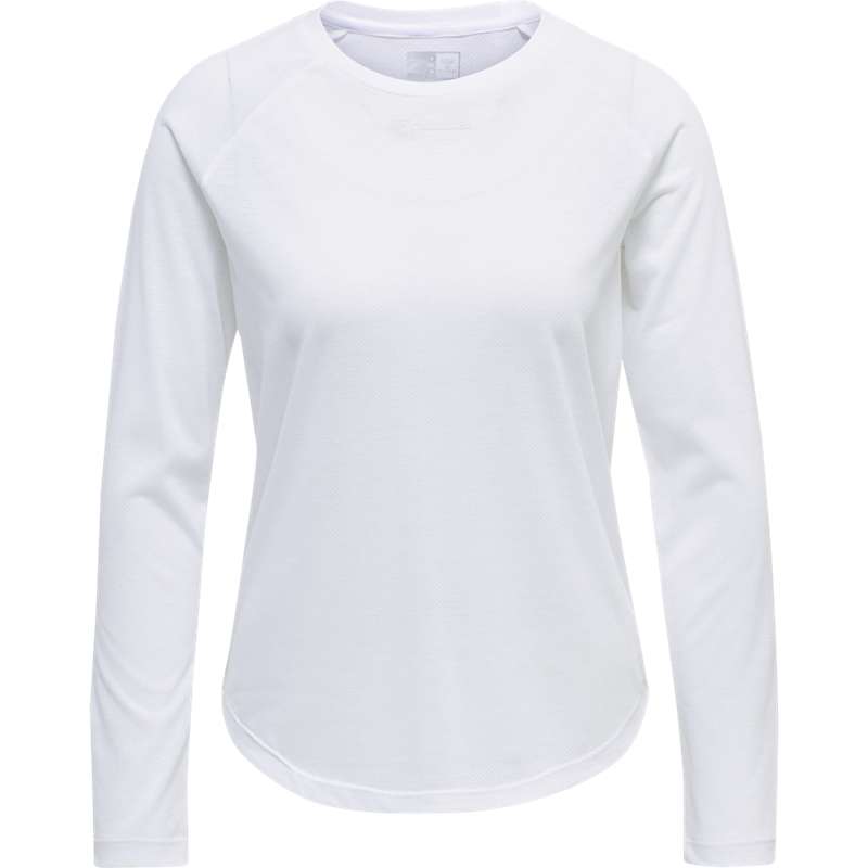 T Shirts Hummel Mt Vanja L/S Femme Blanche | 531760-666