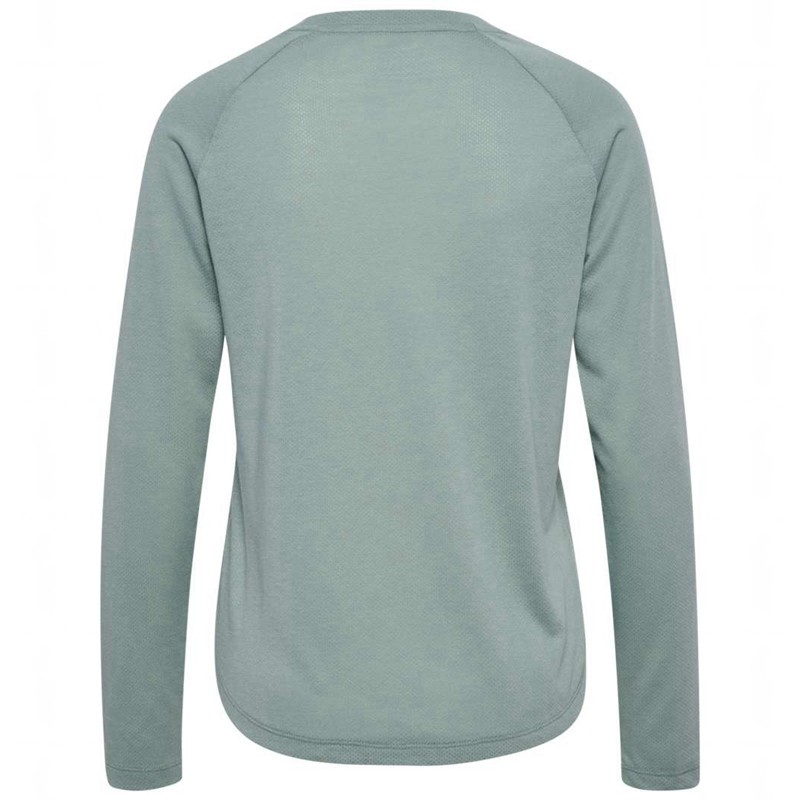 T Shirts Hummel Mt Vanja L/S Femme Grise | 080018-731