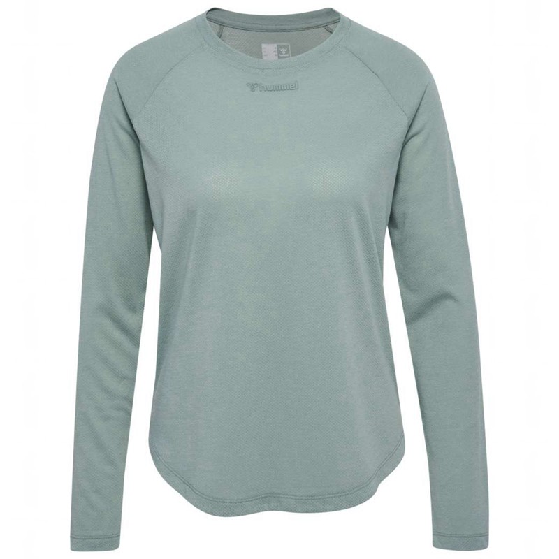 T Shirts Hummel Mt Vanja L/S Femme Grise | 080018-731