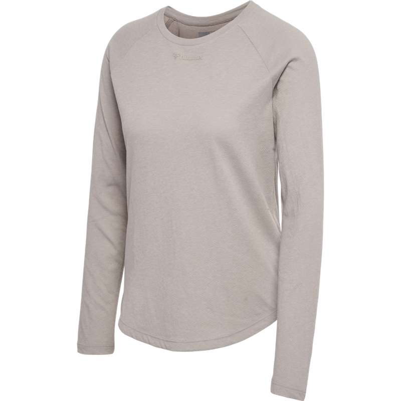 T Shirts Hummel Mt Vanja L/S Femme Grise | 794518-467
