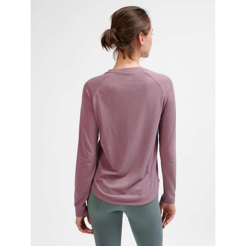 T Shirts Hummel Mt Vanja L/S Femme Rose | 037205-791