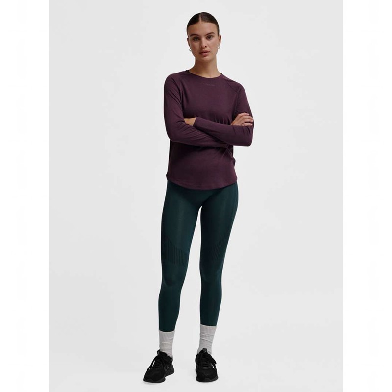 T Shirts Hummel Mt Vanja L/S Femme Violette | 831584-903