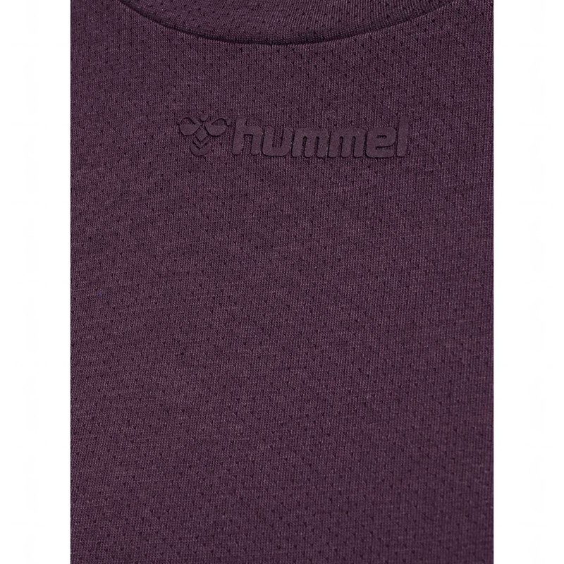 T Shirts Hummel Mt Vanja L/S Femme Violette | 831584-903
