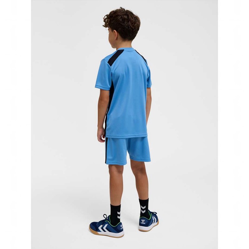 T Shirts Hummel Multi Pl Enfant Bleu | 340099-492