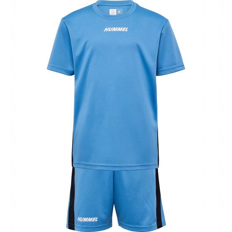 T Shirts Hummel Multi Pl Enfant Bleu | 340099-492