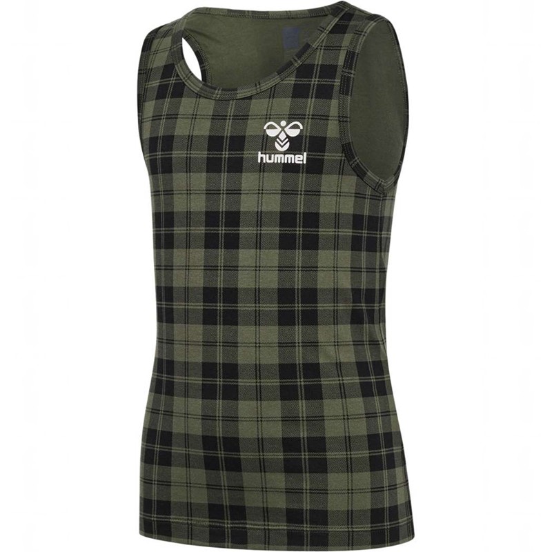 T Shirts Hummel Nolan Tank Top 2-pack Enfant Vert Olive | 521237-014