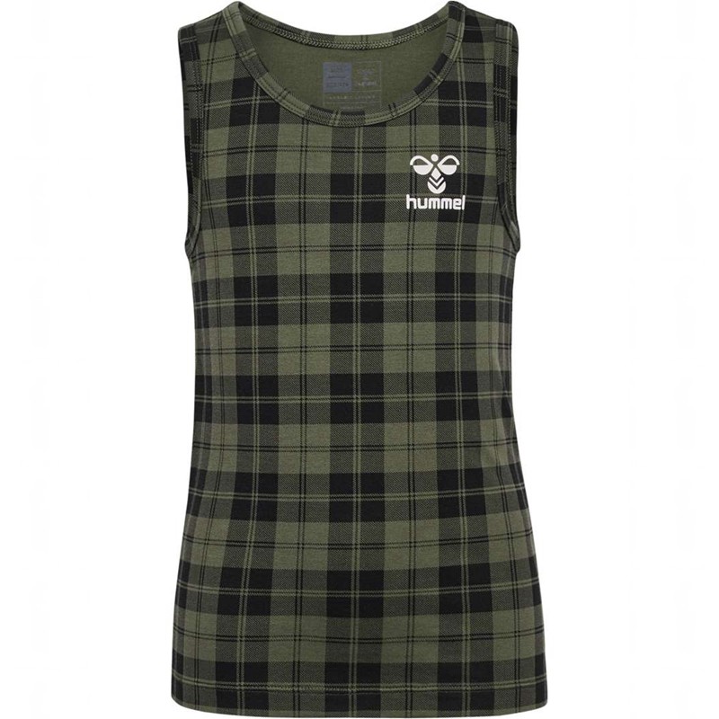 T Shirts Hummel Nolan Tank Top 2-pack Enfant Vert Olive | 521237-014