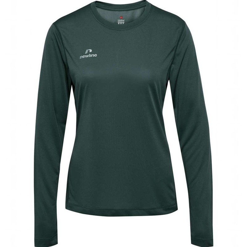 T Shirts Hummel Nwlbeat L/S W Femme Vert | 641622-689