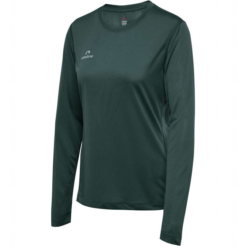 T Shirts Hummel Nwlbeat L/S W Femme Vert | 641622-689