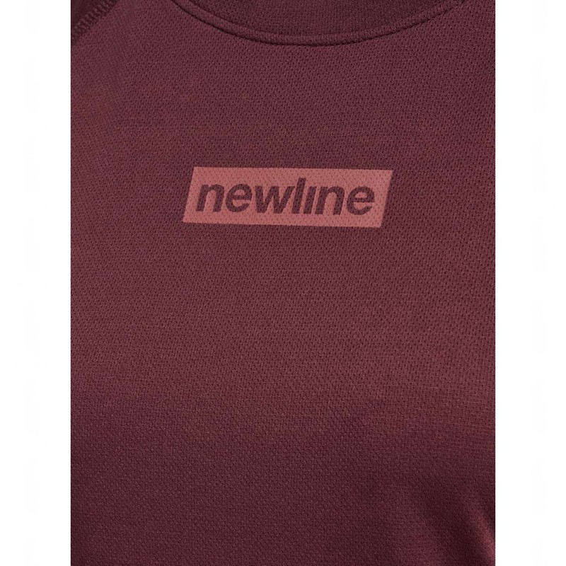 T Shirts Hummel Nwlcharge Mesh W Femme Bordeaux | 701195-324
