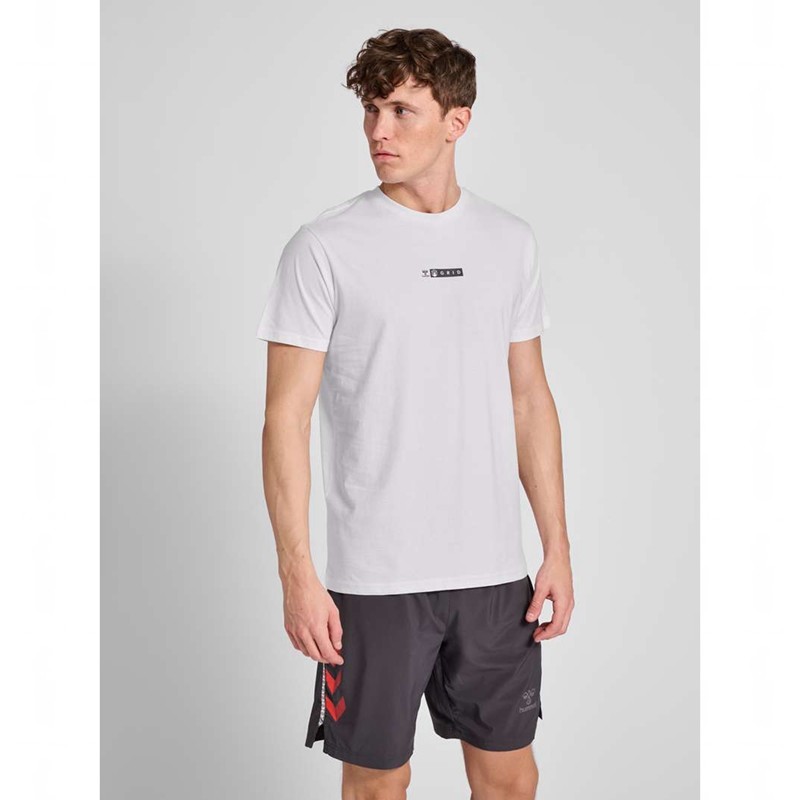 T Shirts Hummel Offgrid S/S Homme Blanche | 962715-795