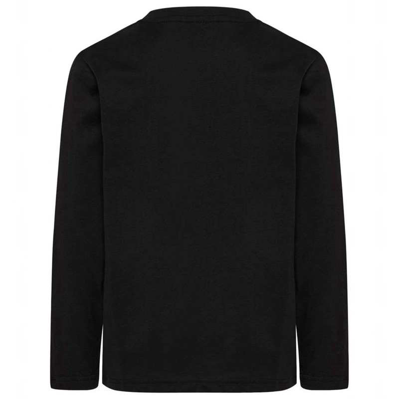 T Shirts Hummel Olde L/S Enfant Noir | 544335-692