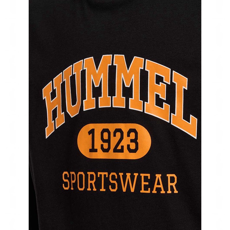 T Shirts Hummel Olde L/S Enfant Noir | 544335-692