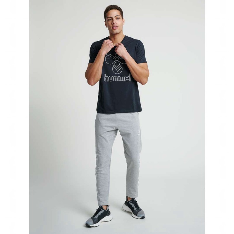 T Shirts Hummel Peter S/S Homme Noir | 618425-531