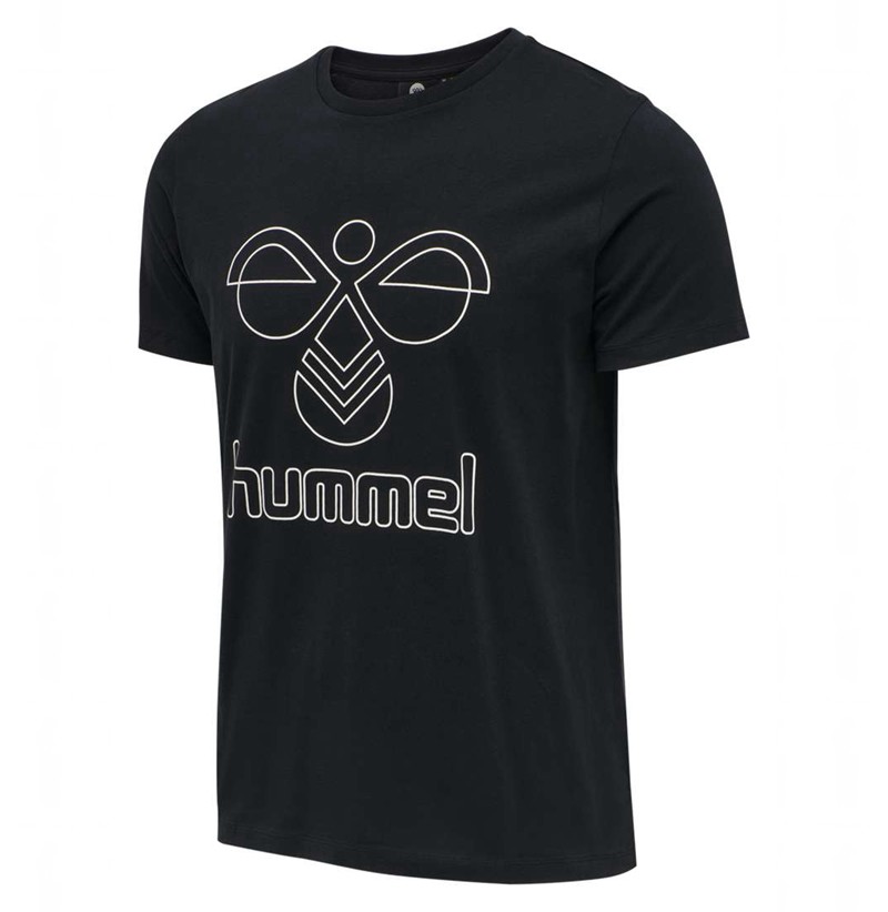 T Shirts Hummel Peter S/S Homme Noir | 618425-531