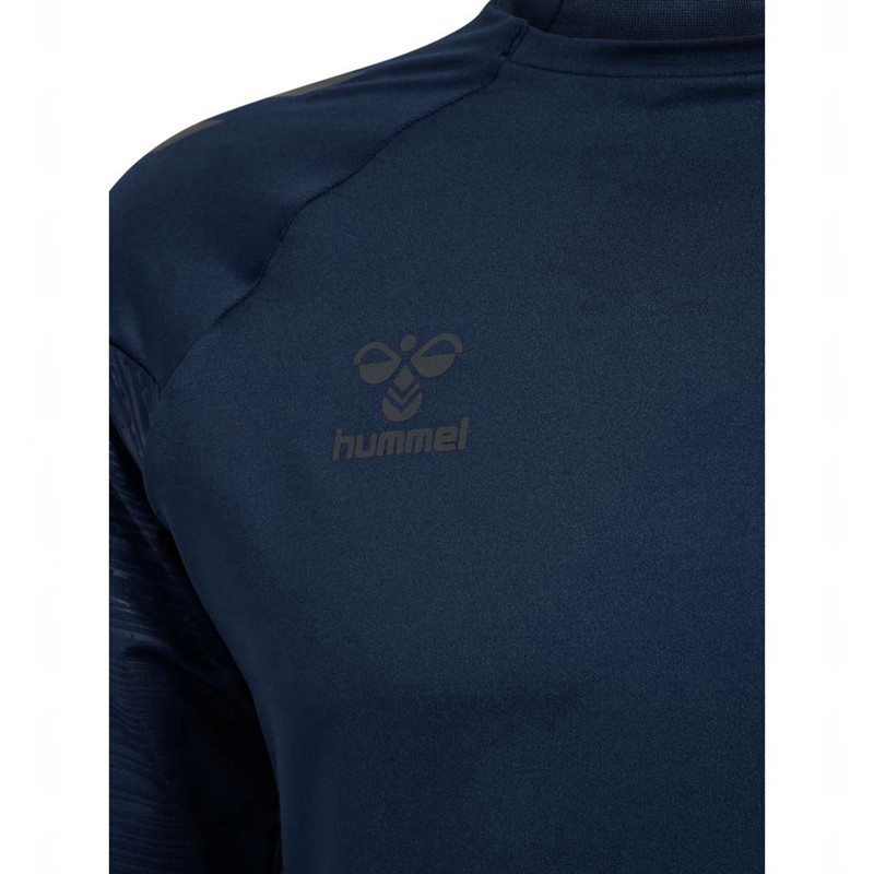 T Shirts Hummel Pro Training Crew Sweat Homme Bleu Marine | 577152-027