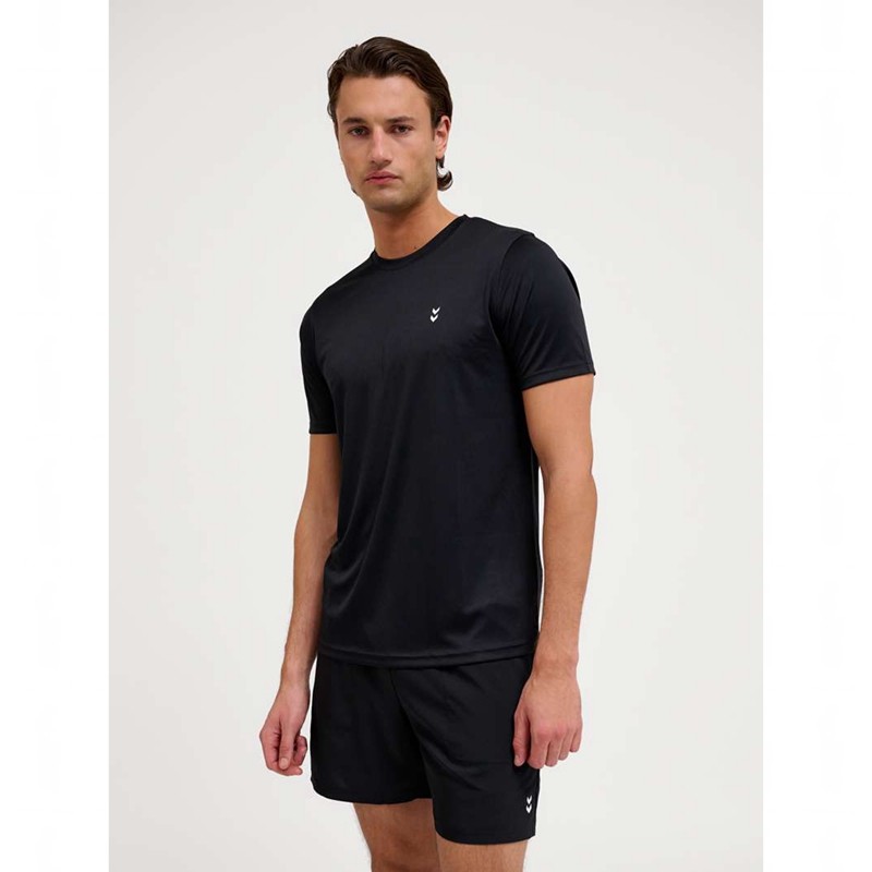 T Shirts Hummel Pulse Training S/S Homme Noir | 022965-496