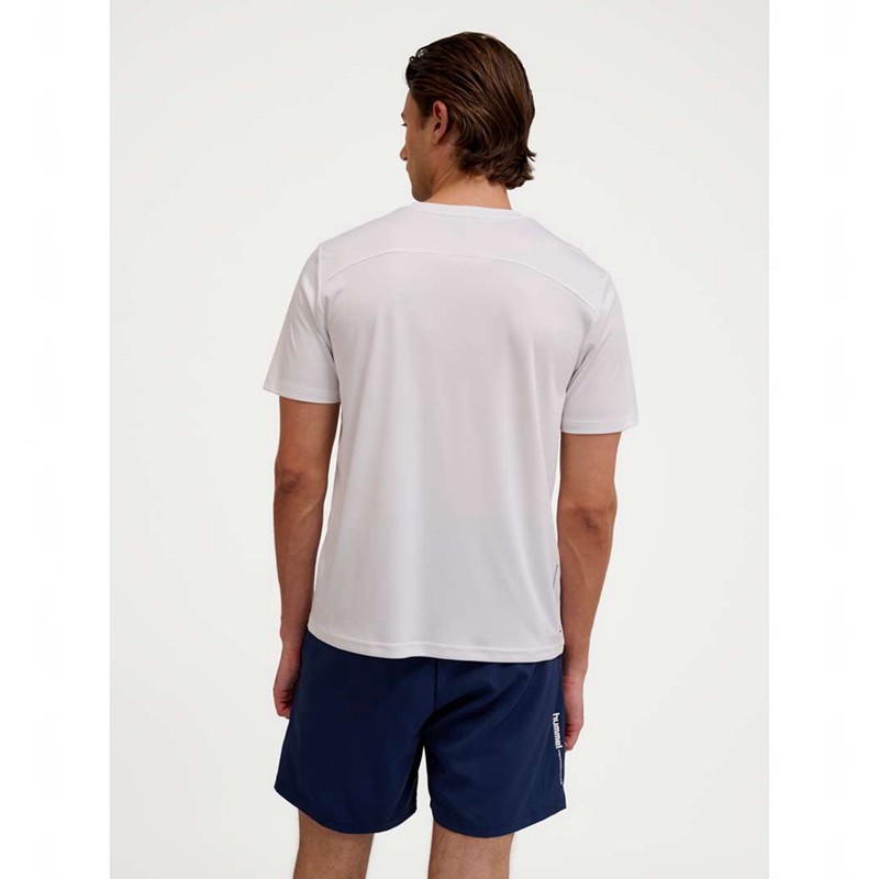 T Shirts Hummel Pulse Training S/S Homme Blanche | 096029-168