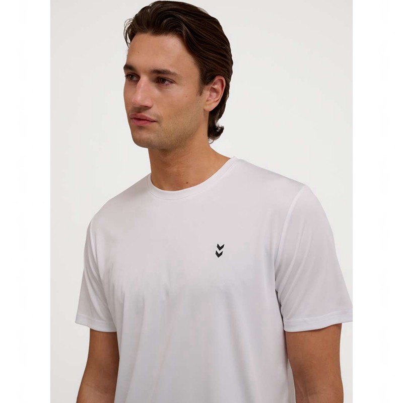 T Shirts Hummel Pulse Training S/S Homme Blanche | 096029-168