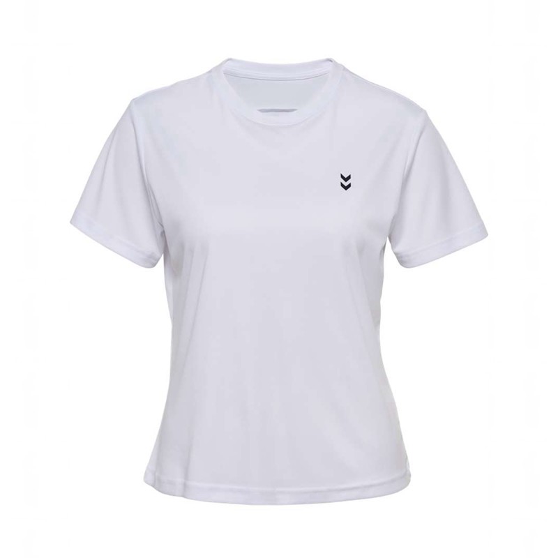 T Shirts Hummel Pulse Training W S/S Femme Blanche | 056625-394