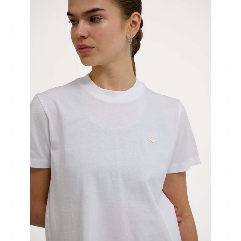 T Shirts Hummel Pulse W Femme Blanche | 076712-740