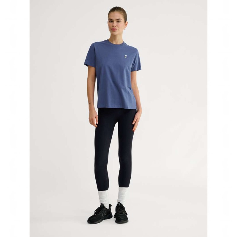 T Shirts Hummel Pulse W Femme Bleu | 403651-701