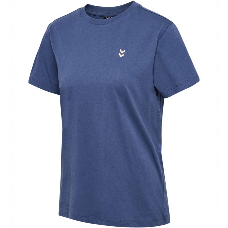 T Shirts Hummel Pulse W Femme Bleu | 403651-701
