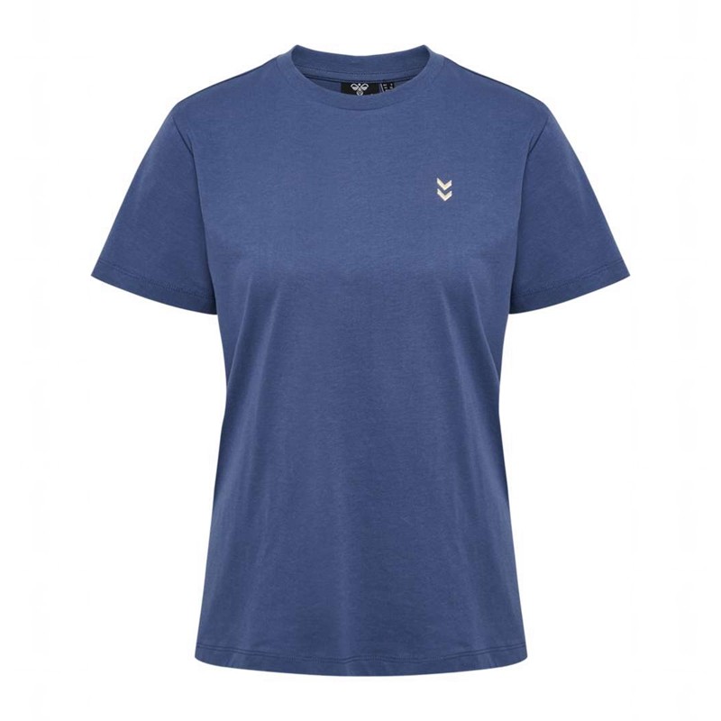 T Shirts Hummel Pulse W Femme Bleu | 403651-701